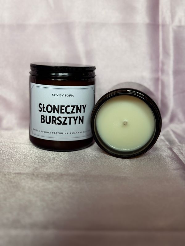 Świeca sojowa SŁONECZNY BURSZTYN