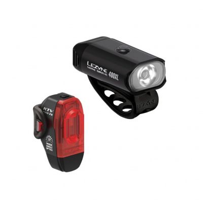 Lezyne Mini Drive 400XL/KTV Drive+ Pair Light Set