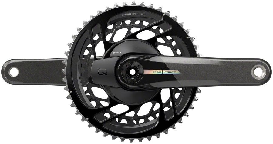 SRAM Force AXS Power Meter Crankset - 172.5mm, 2x 12-Speed, 48/35t