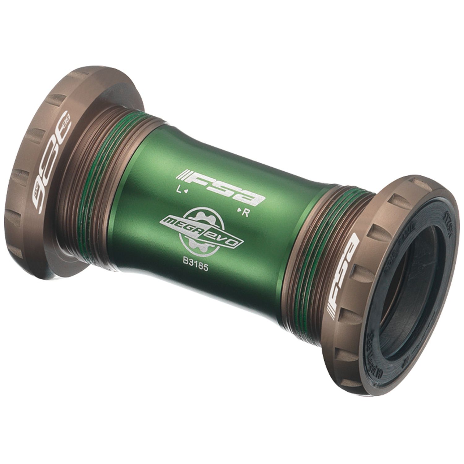 FSA BB386 Crank to BSA Frame Thread Steel Bearings