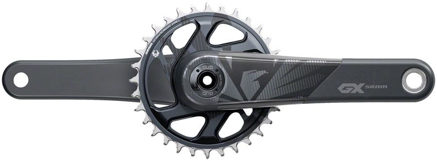 SRAM GX Eagle Carbon Boost Crankset - 175mm, 12-Speed, 32T, Color: Lunar