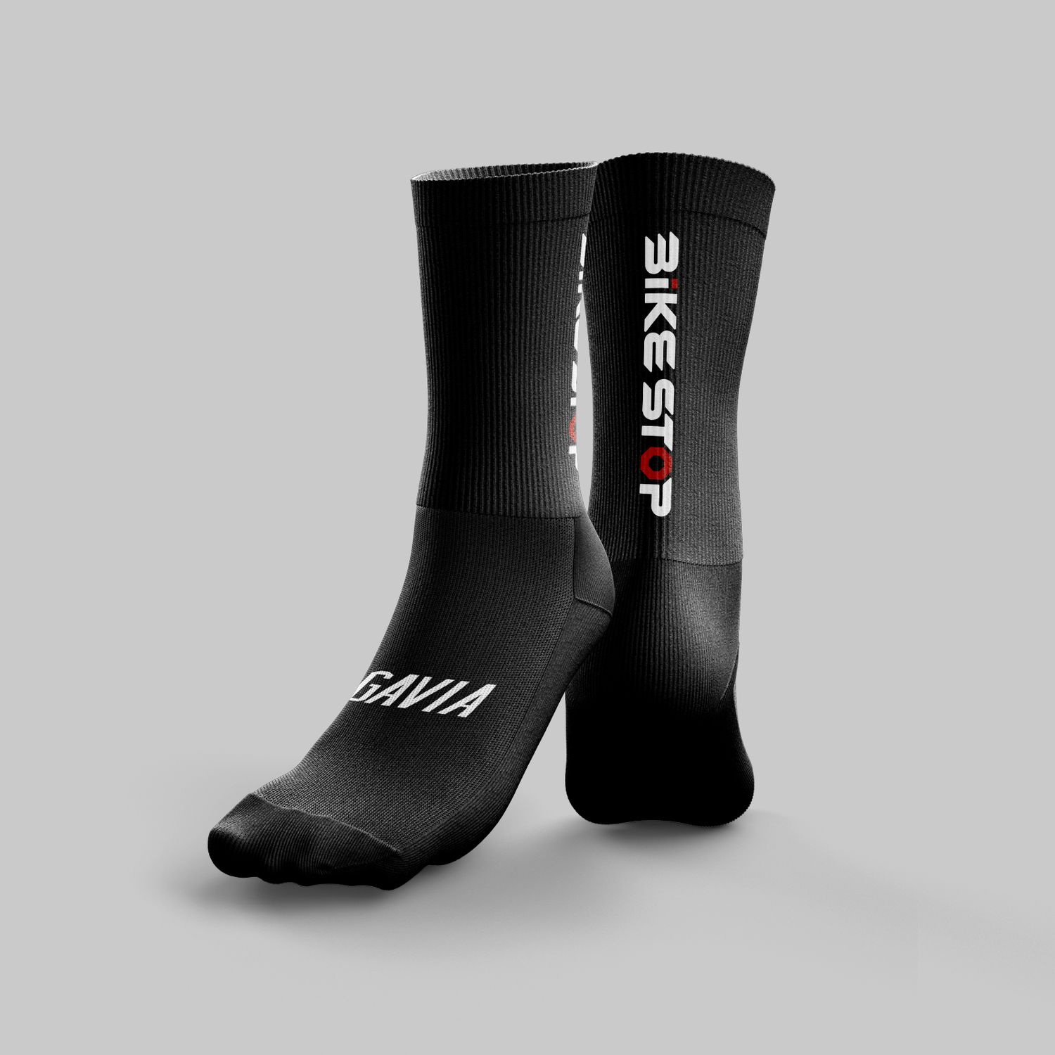 Gavia Socks - Bike Stop Collection, Color: Black, Size: 9-11