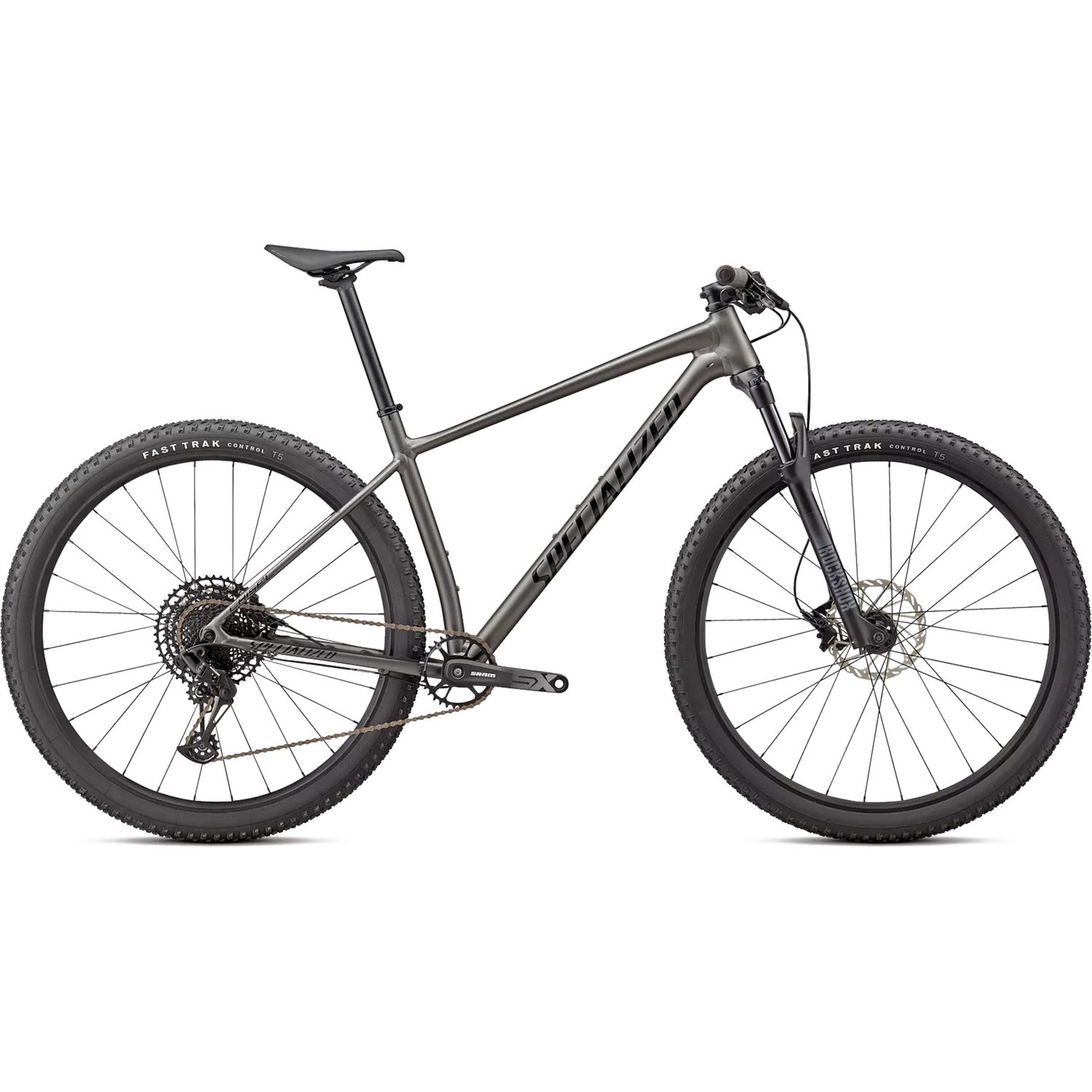 Specialized Chisel Hardtail MY23, Color: Satin Smoke/Gloss Tarmac Black, Size: Medium