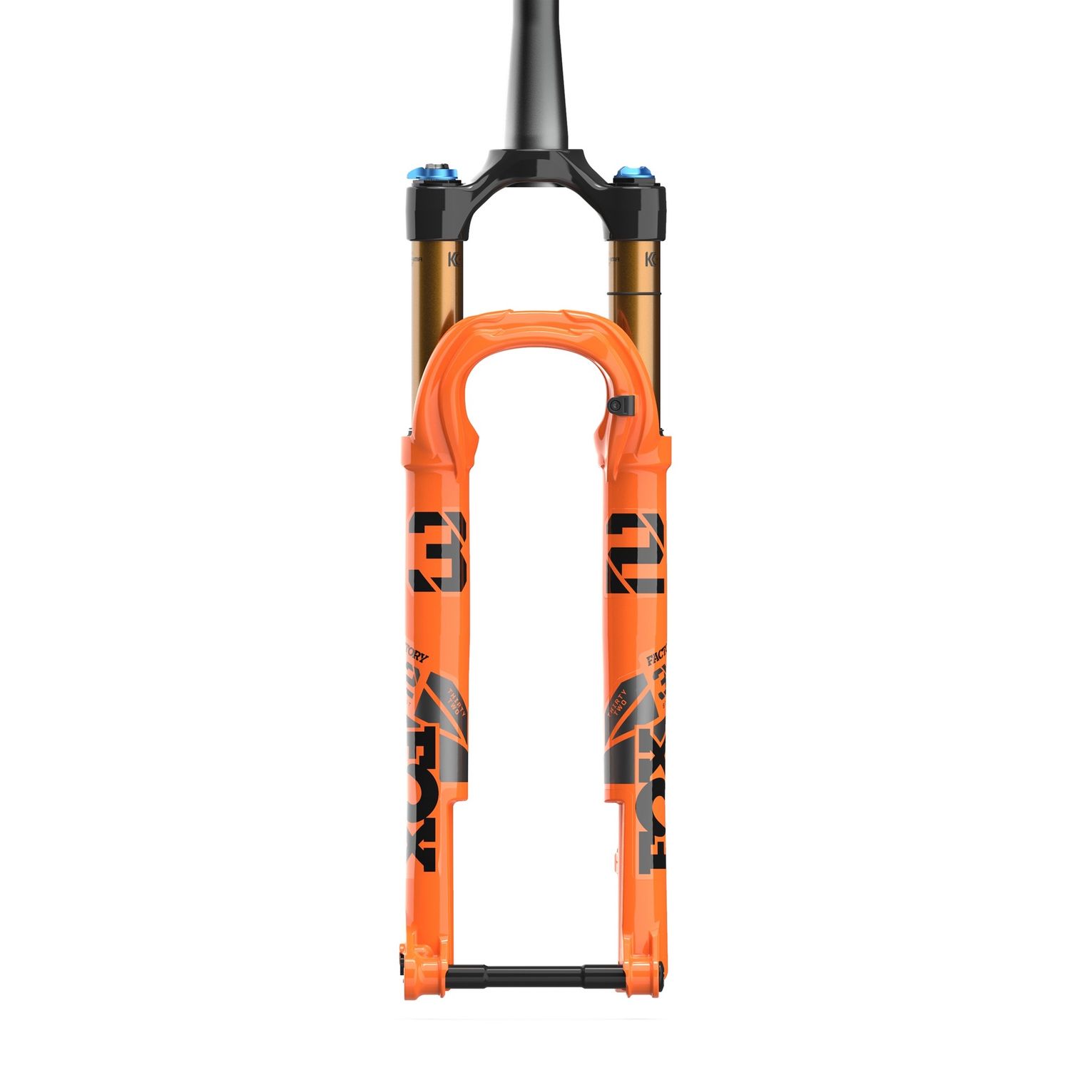 FOX FLOAT 32 Step-Cast Kashima 100 travel Fork, Color: OR/BK/CL, Offset: 44MM