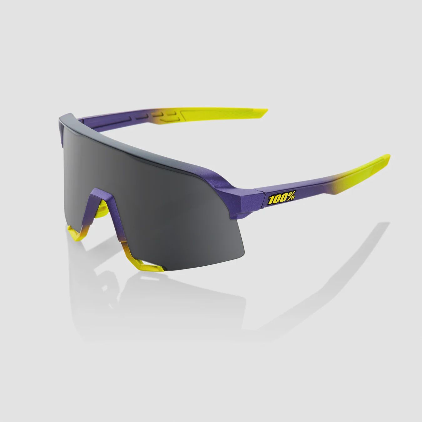 100% S3 Sunglasses, Color: Matte Metallic Digital Brights