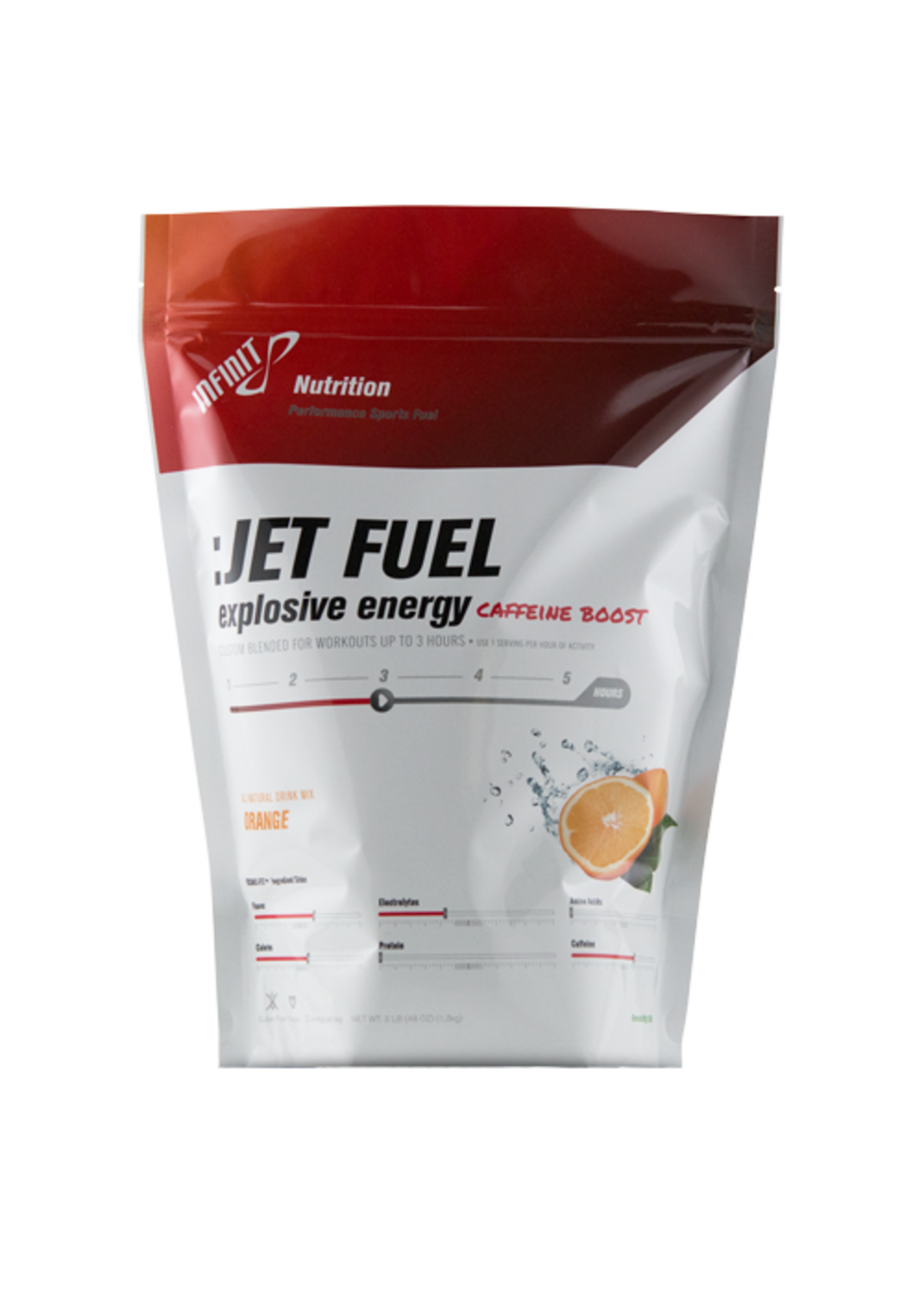 Infinit :Jet Fuel Explosive Energy, FLAVOR: Orange, Size: 22 Serving