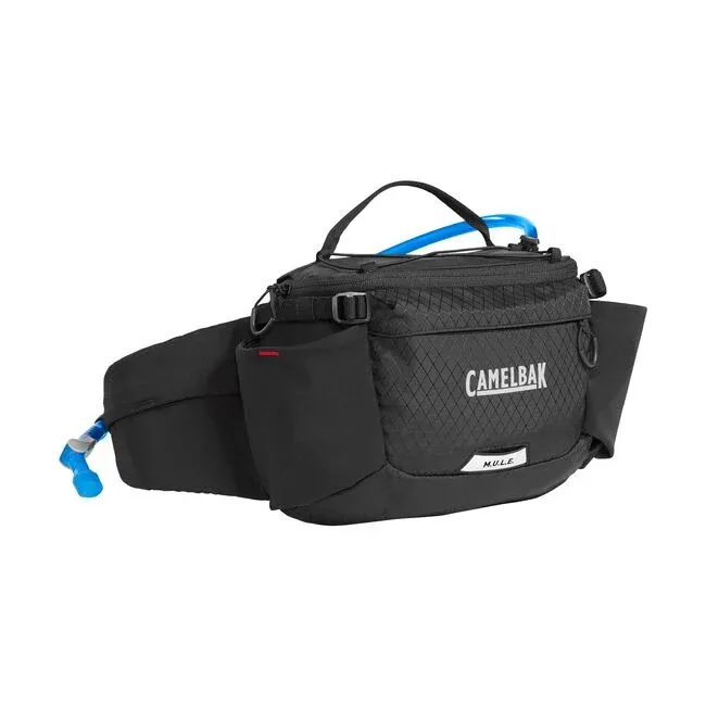 Camelbak M.U.L.E. 5 Waist Pack with Crux 1.5L Lumbar Reservoir, Color: Black