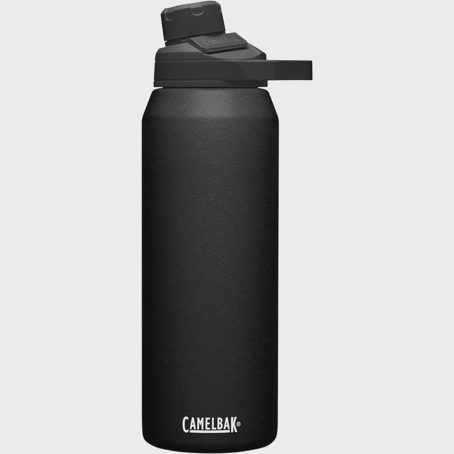 Camelbak Chute Mag 32 oz Water Bottle, Insulated Stainless Steel, Color: Black