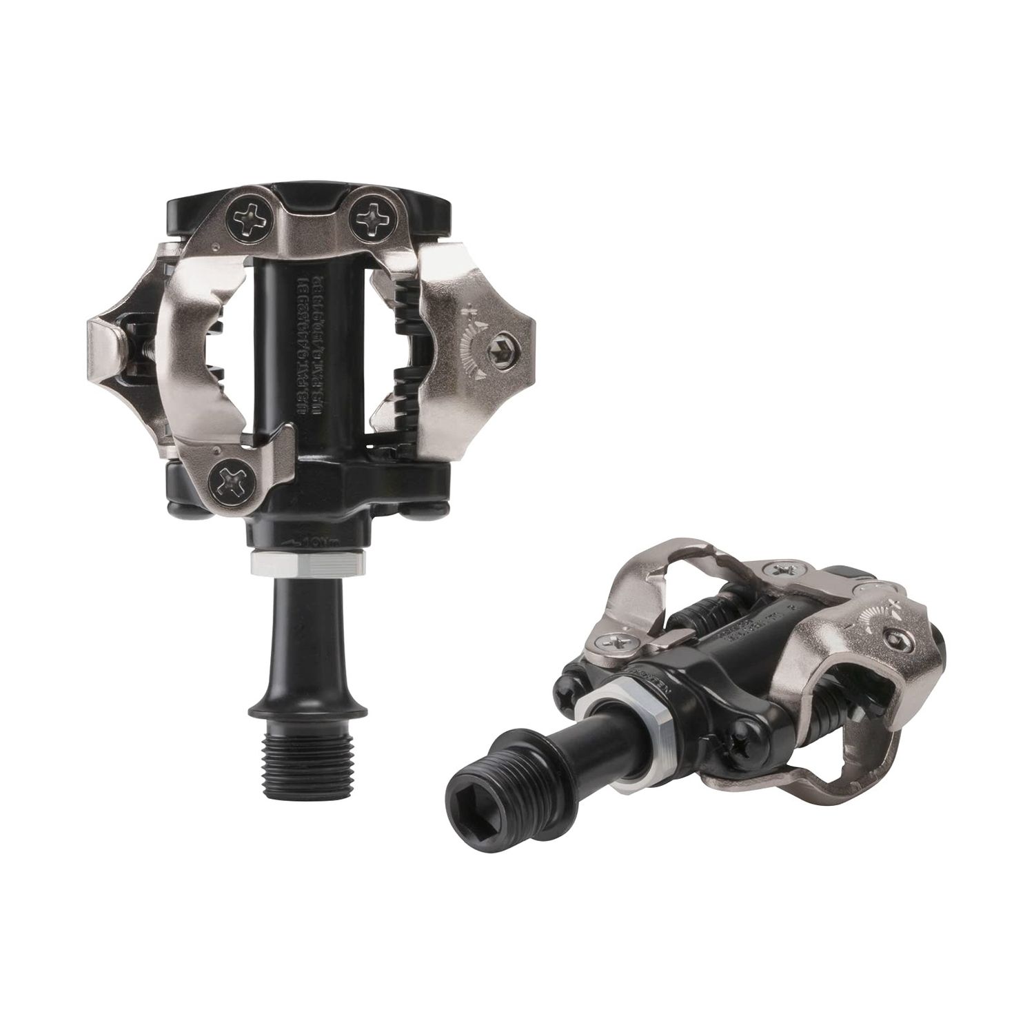 Shimano M520 ATB Pedals, Color: Black