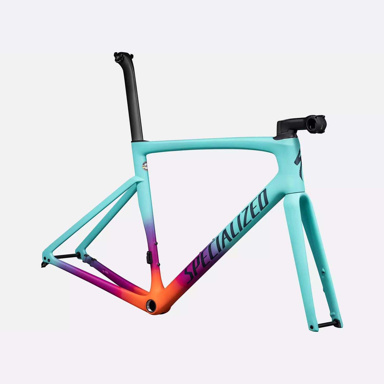 Specialized Tarmac SL7 Frameset, Color: BLU/PRPORCD, Size: 54