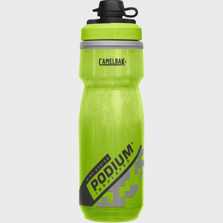 Camelbak Podium Dirt Series Chill Bottle 21oz, Color: Lime, Size: 21OZ