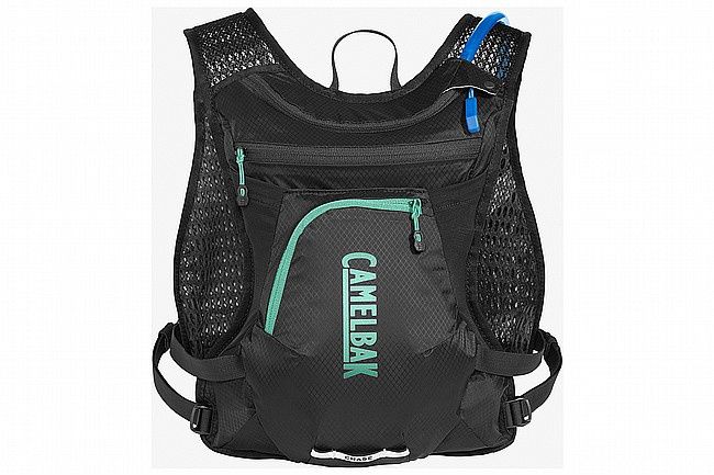 Camelbak Women's Chase Bike Hydration Vest, Color: Black/Green, Size: 50OZ
