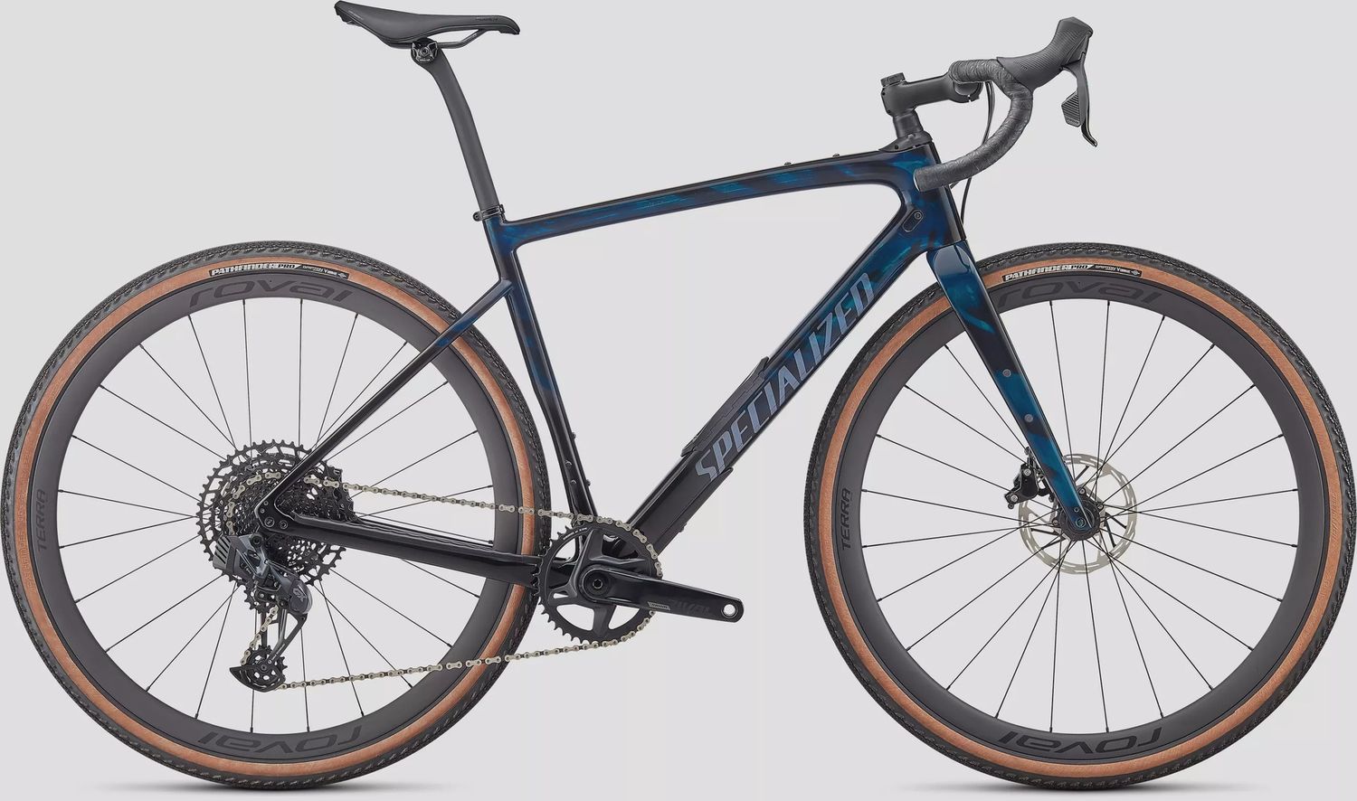 Specialized Diverge Expert Carbon, Color: Gloss Teal Tint/Carbon/Limestone/Wild, Frame Size: 49, MY: 22