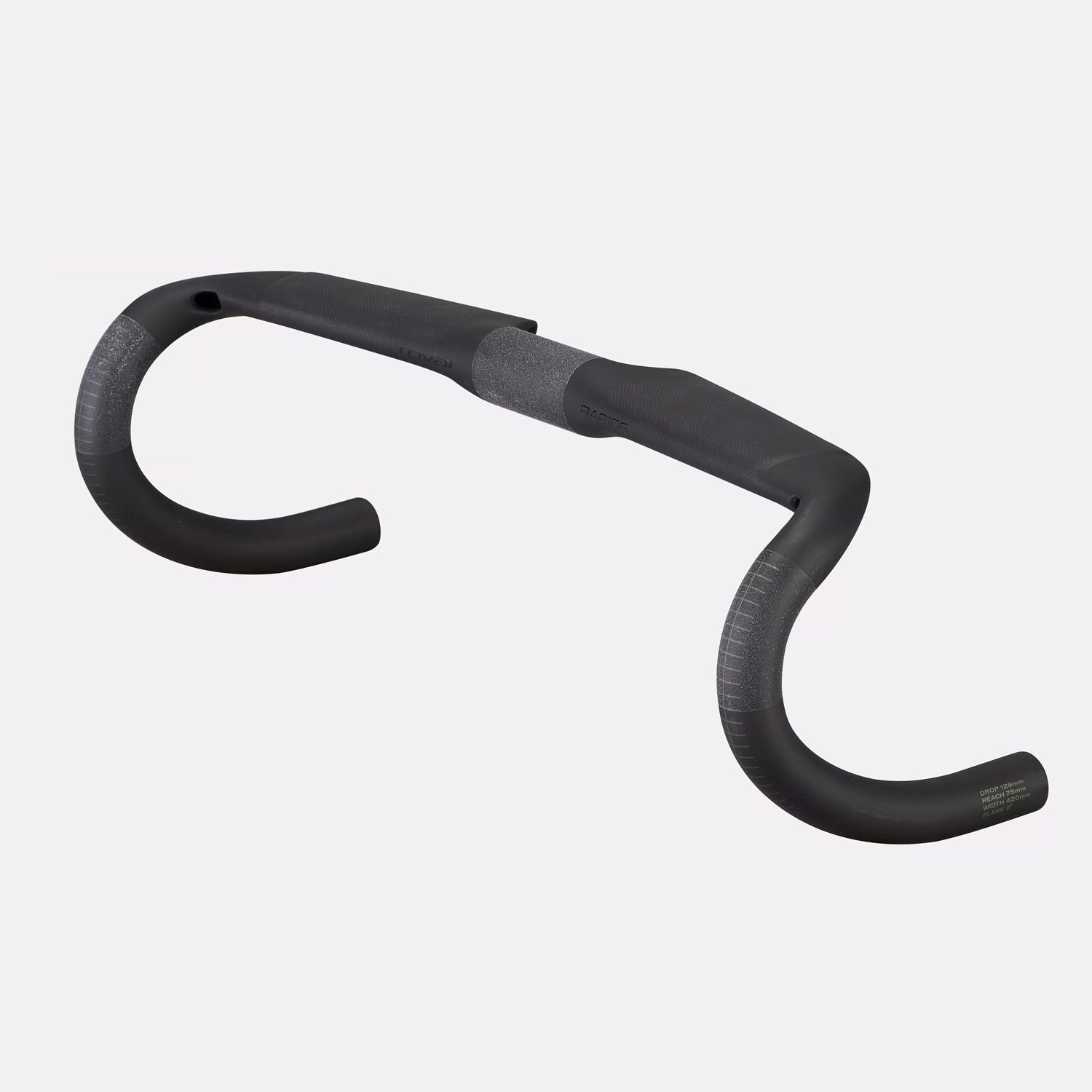 Roval Rapide Handlebar, Color: Black/Charcoal, Size: 380mm