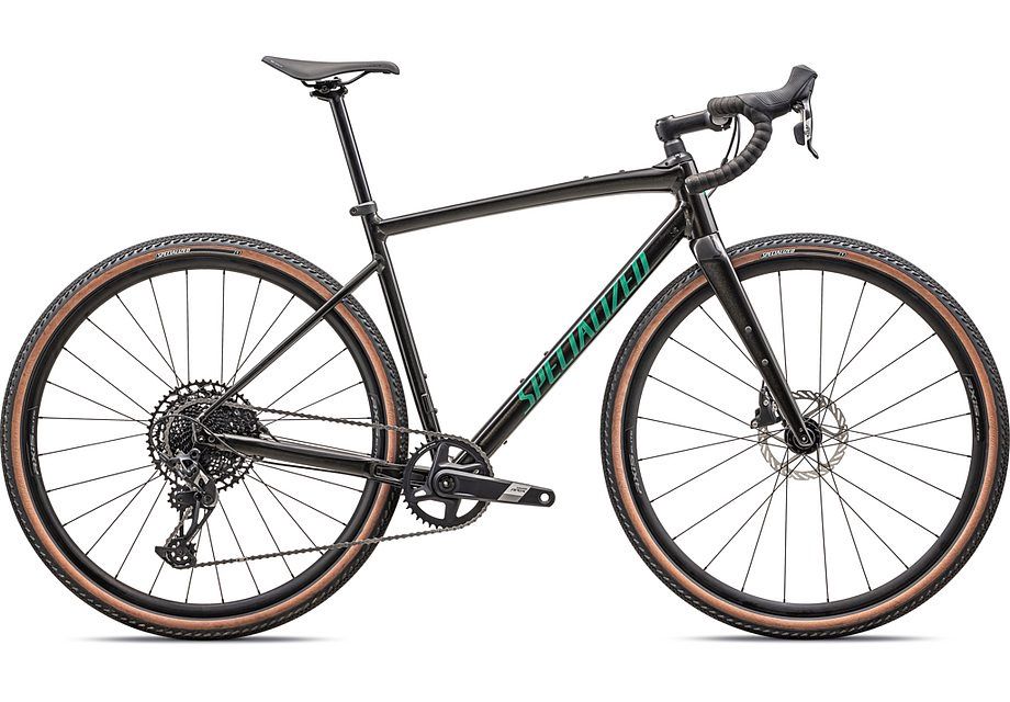 Specialized Diverge E5 Comp, Color: Metallic Obsidian/Metallic Pine Green, Frame Size: 49
