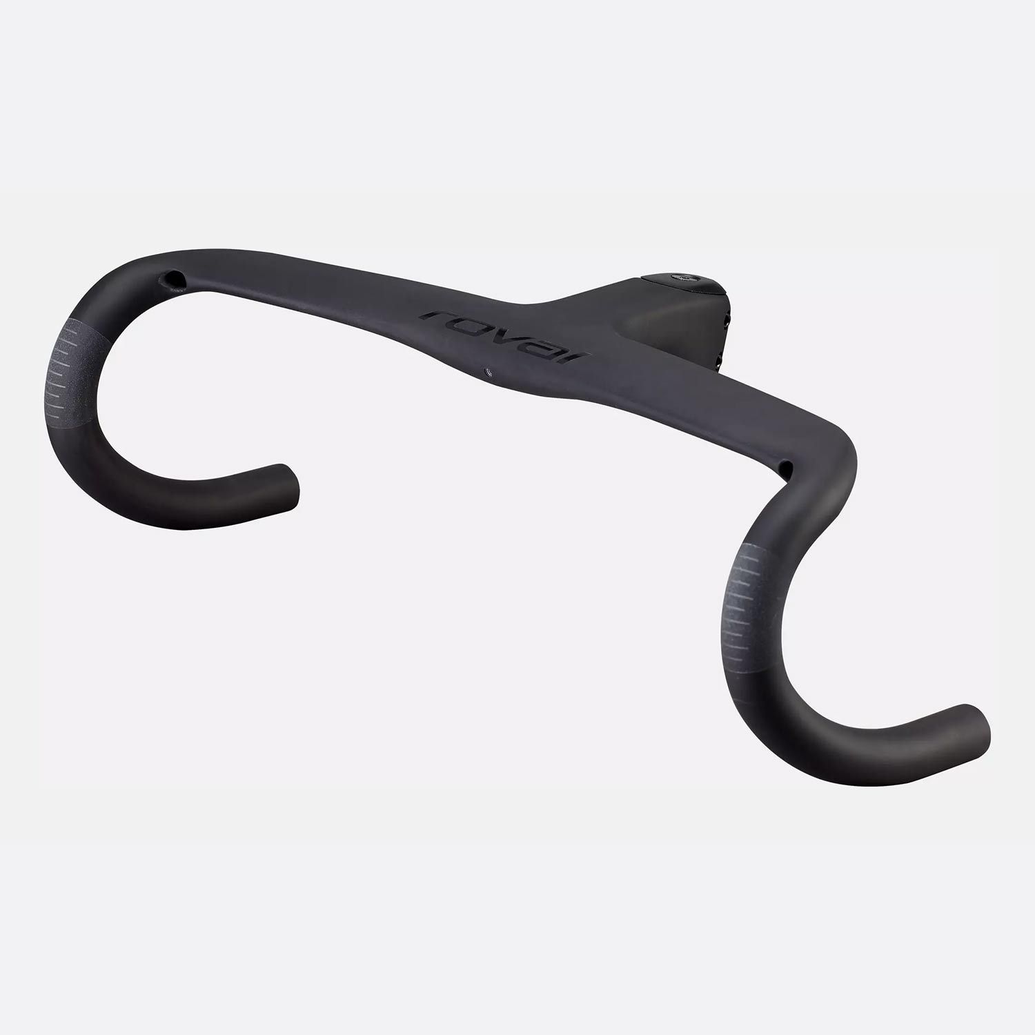 Roval Rapide Road Cockpit, Color: Matte Carbon/Gloss Black, Size: 75mm x 380mm