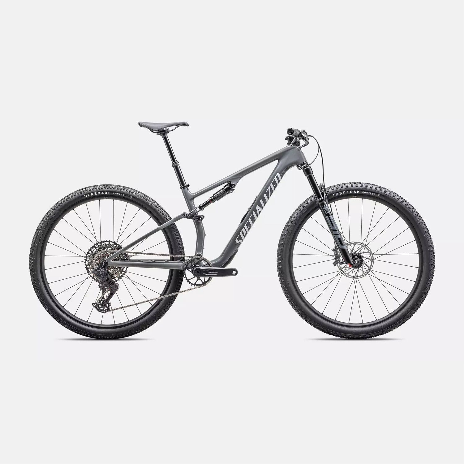 Specialized Epic 8 Comp MY25, Color: Ash Grey/White, Size: Medium