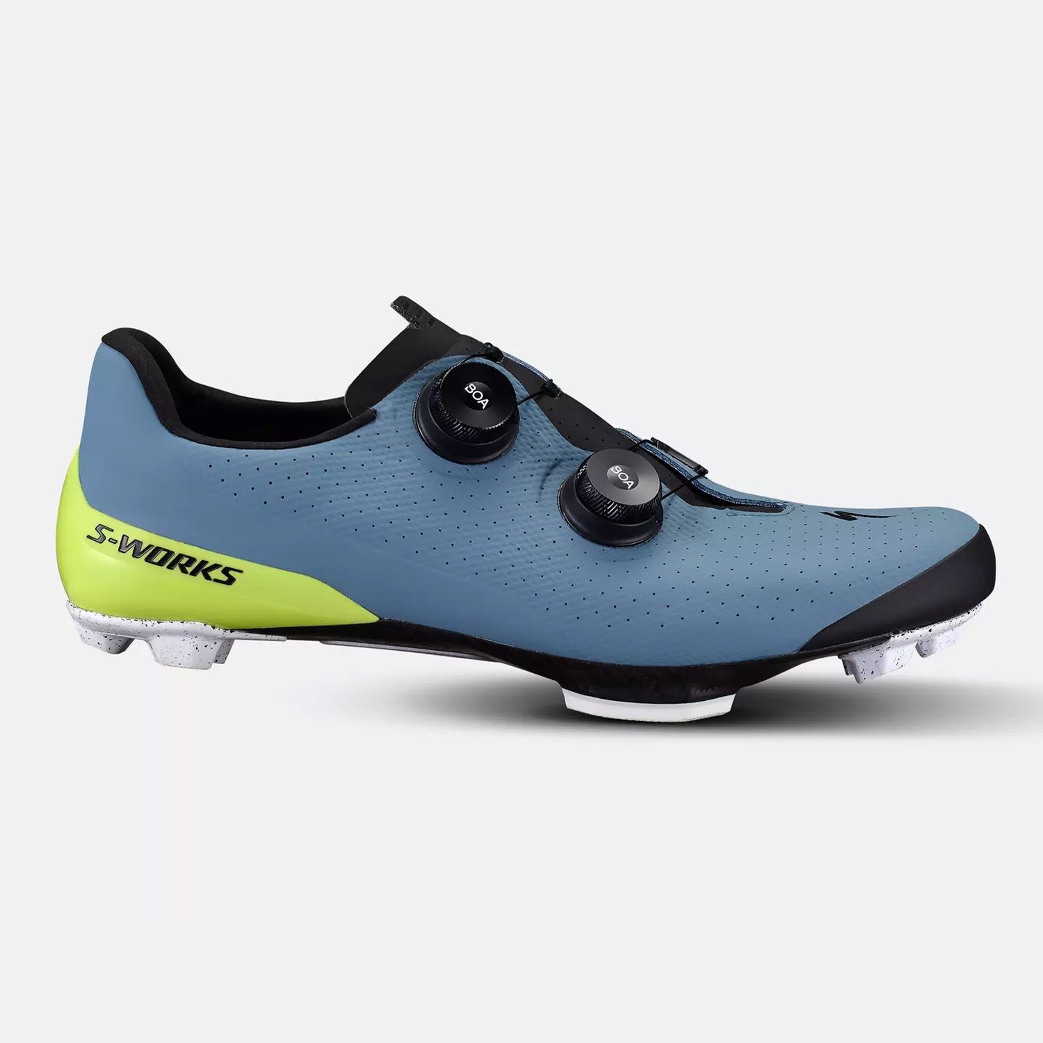 Specialized S-Works Recon MTB Shoe, Color: Grey/Blue, Size: 43
