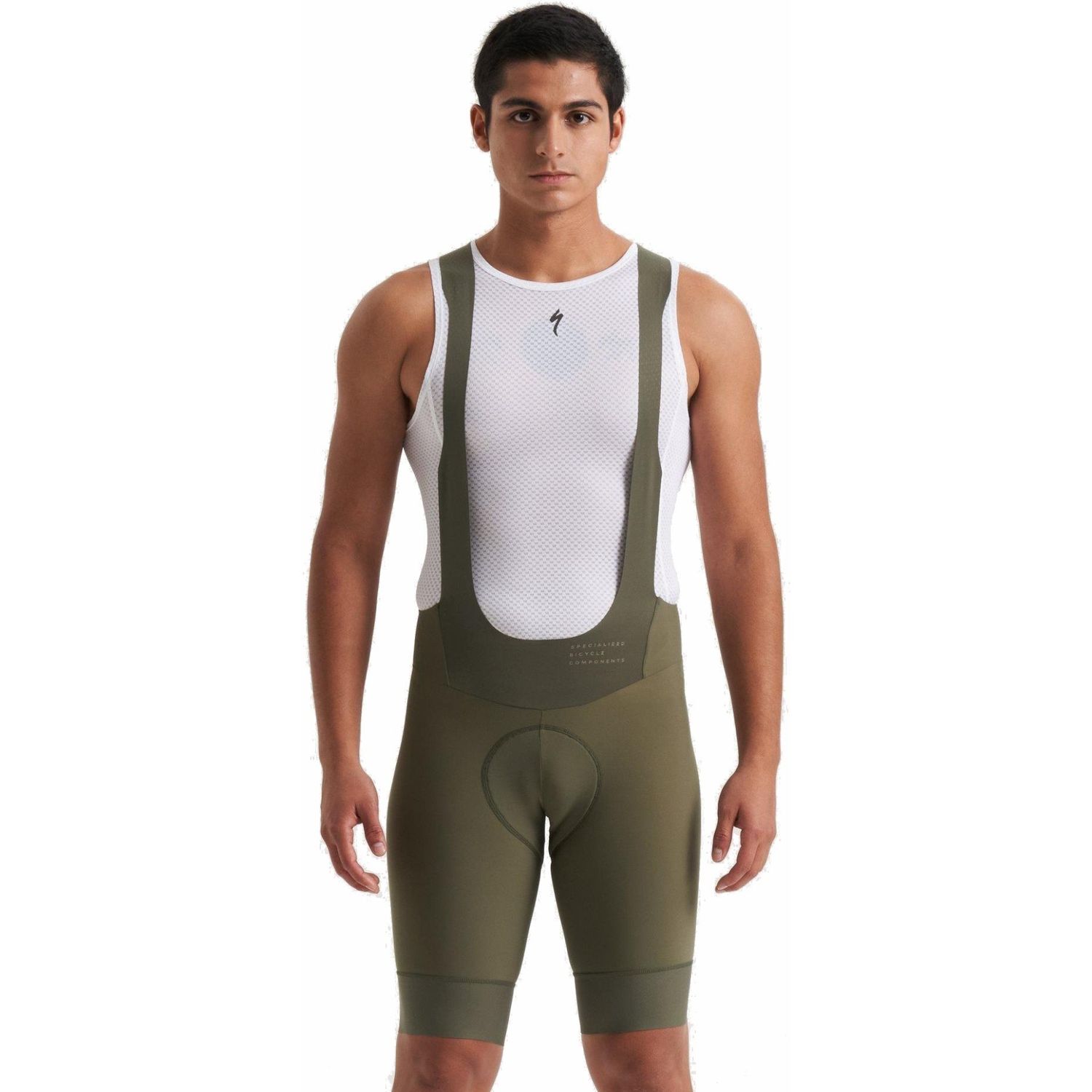 Specialized Men's Prime Bib Short, Color: Oak Green, Size: Medium