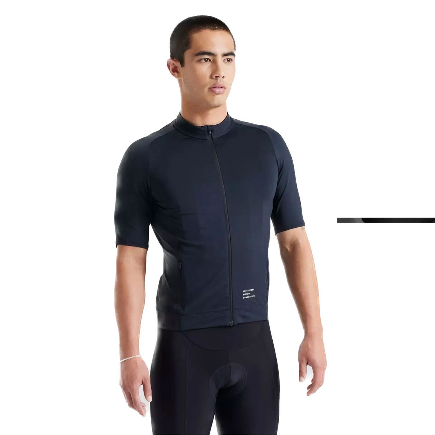 Specialized Men's SBC Foundation Short Sleeve Jersey, Color: Dark Navy, Size: Small