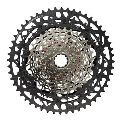 SRAM Eagle T-Type XS-1270 Cassette - 12-Speed, 10-52t, For HG (8-10) Driver, Silver/Black