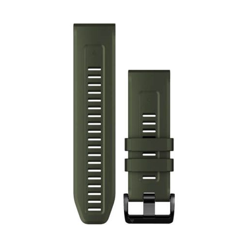 GARMIN quickfit 26 watch band, Colour: moss silicone