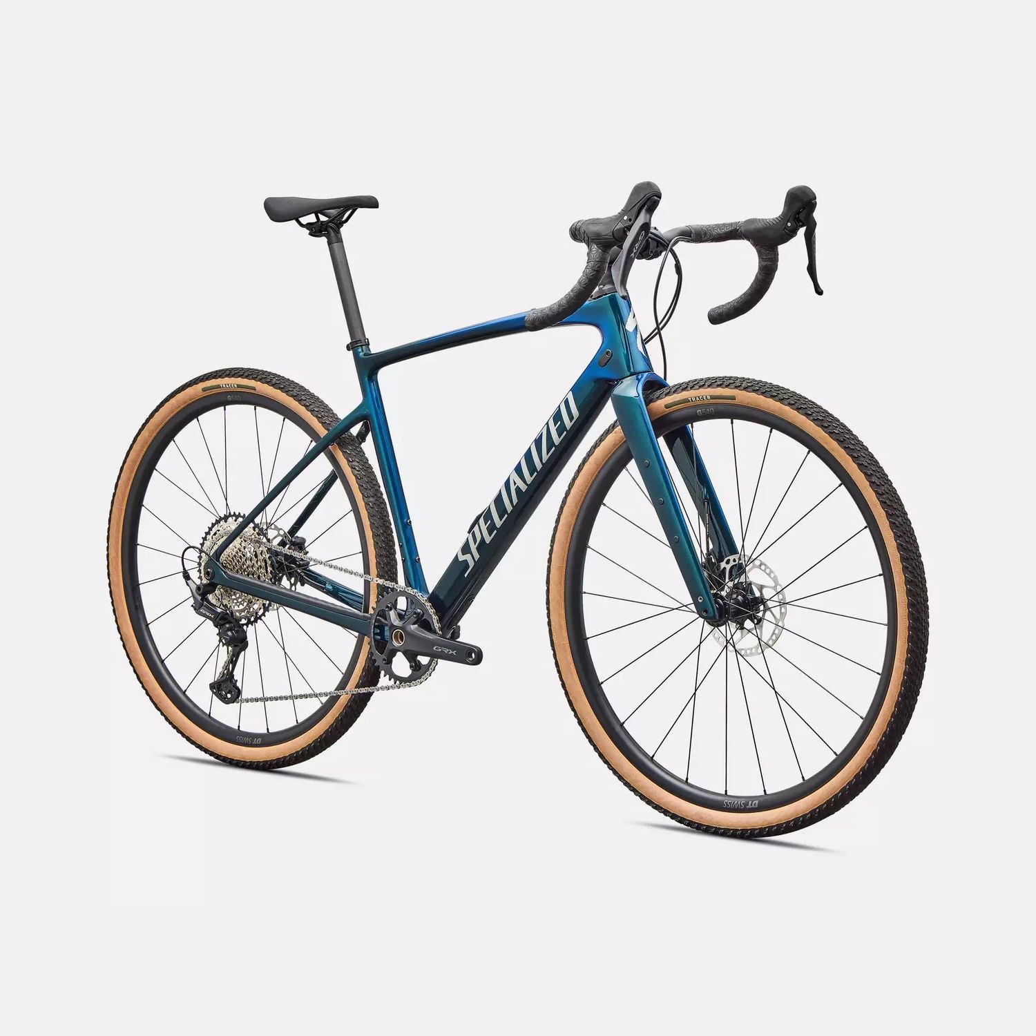 Specialized Diverge 4 Sport Carbon, Color: Emerald Metallic/Silver Dust, Frame Size: 54