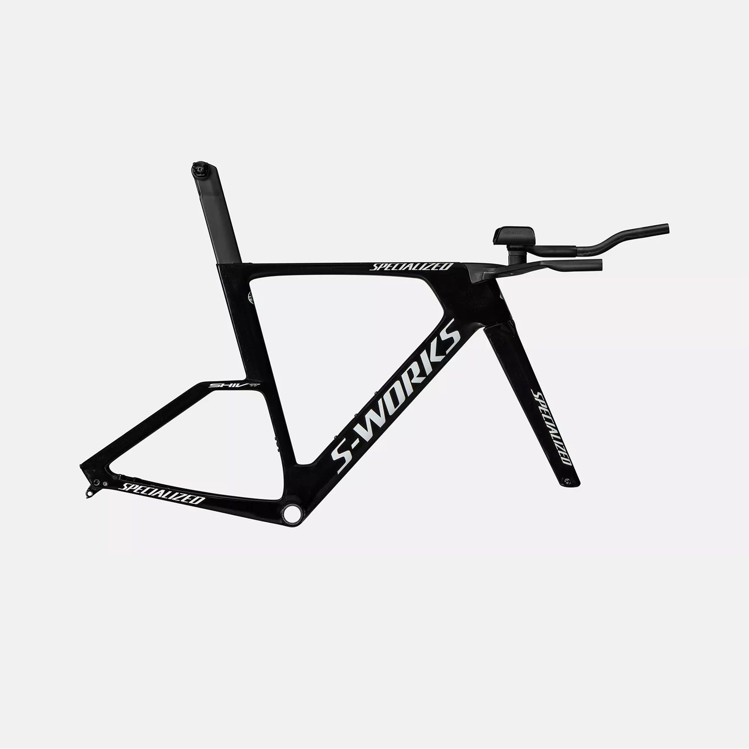 Specialized S-Works Shiv TT Disc Module, Color: Tarmac Black/Metallic White Silver, Frame Size: Medium