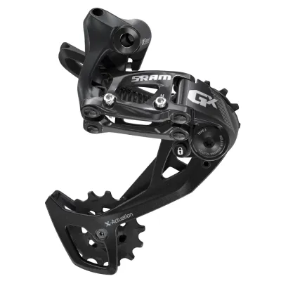 SRAM, GX 2X11, Rear derailleur, 2X11sp., Long cage, Black