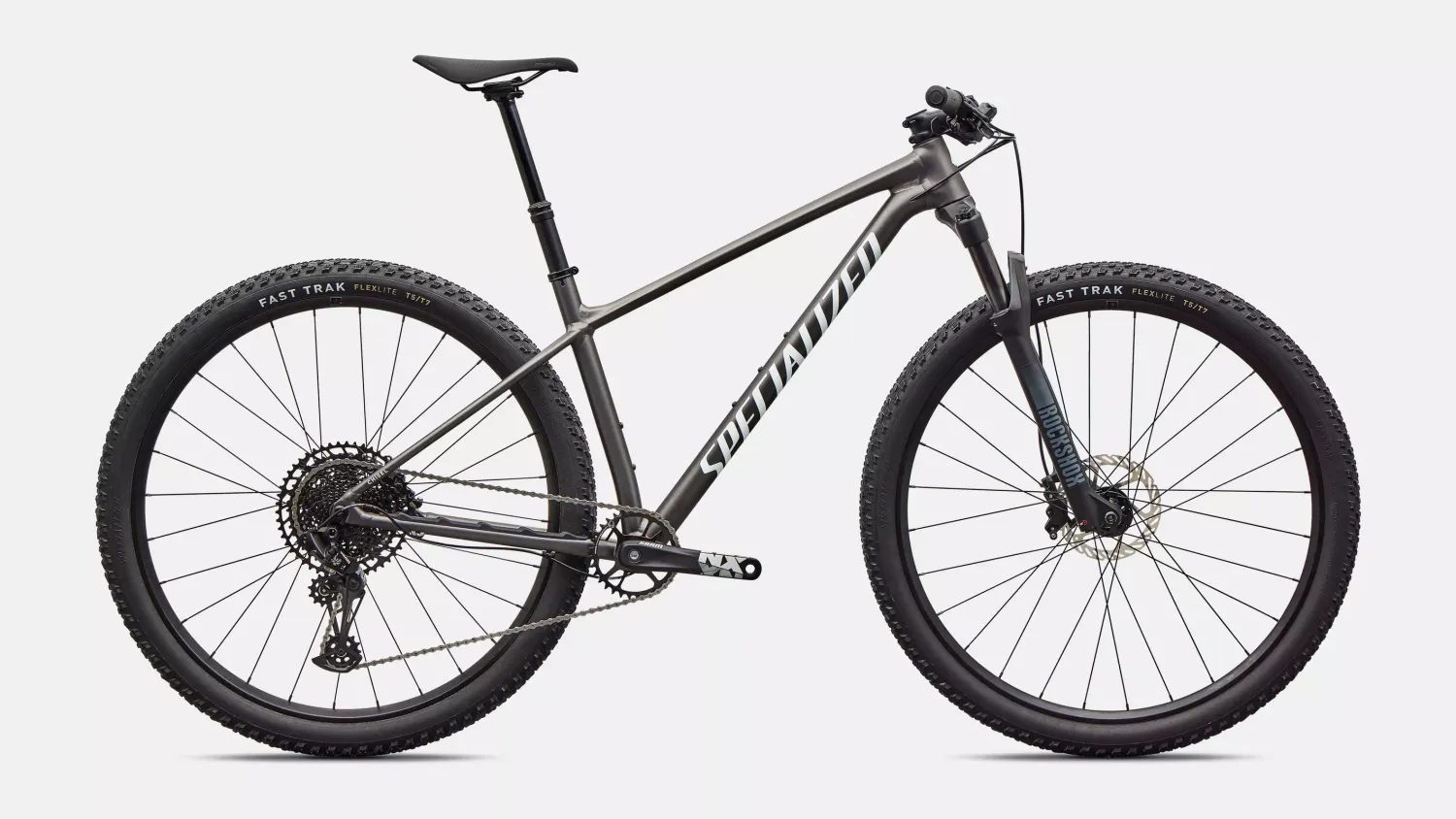 Specialized Chisel HT MY26, Color: Satin Smoke/White, Size: Small
