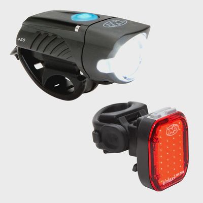 NiteRider Swift 450 and Vmax+ 180 Combo Front and Rear Light Set