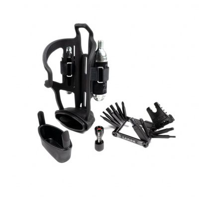LEZYNE TUBELESS FLOW STORAGE LOADED W/O CO2 CARTRIDGES BLACK