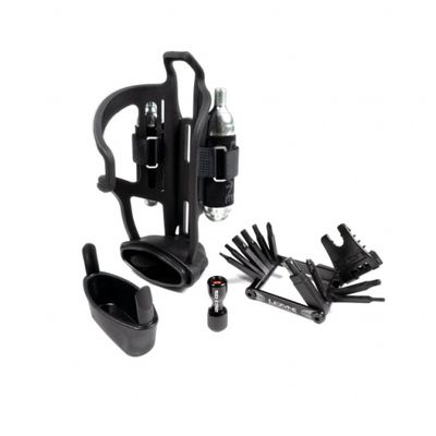 LEZYNE TUBELESS FLOW STORAGE LOADED W/O CO2 CARTRIDGES BLACK