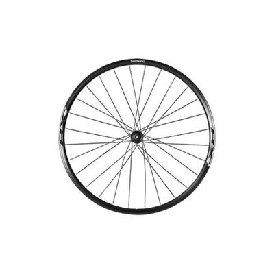 Shimano WHEELSET, WH-RX010, F:28H/R:28H, BLACK, FOR 10-11SPD, CL DISC, RIM CLINCHER