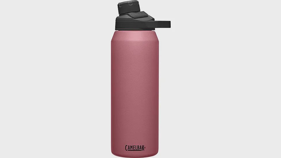 Camelbak Chute Mag 20 oz Water Bottle, Insulated Stainless Steel, Color: Terracotta Rose