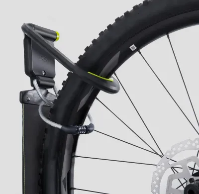 Delta Wall Dock Bicycle Storage Hook, Black