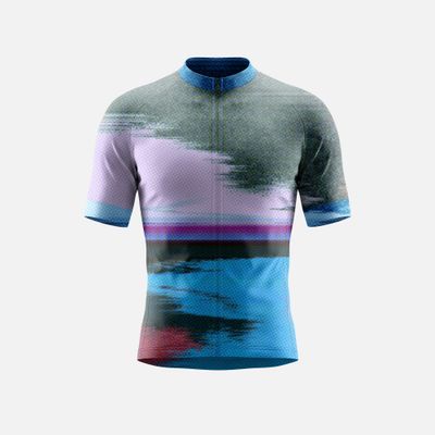 BSPR Short Sleeve Men's Jersey - Glitch Collection