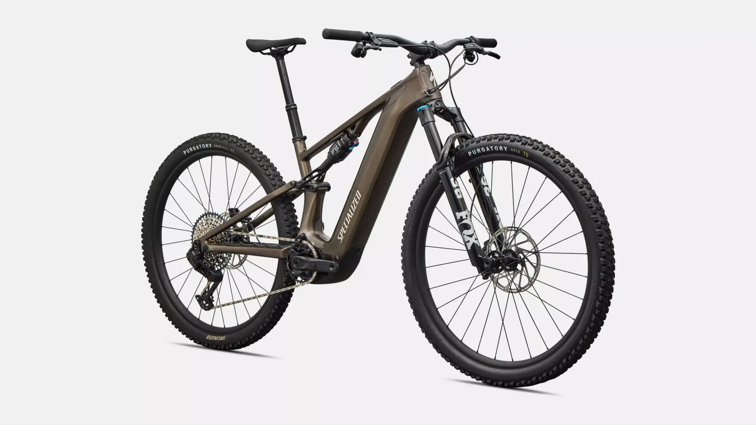 Specialized Turbo Levo R Comp, Color: Gloss Gunmetal/White Mountains, Size: S3