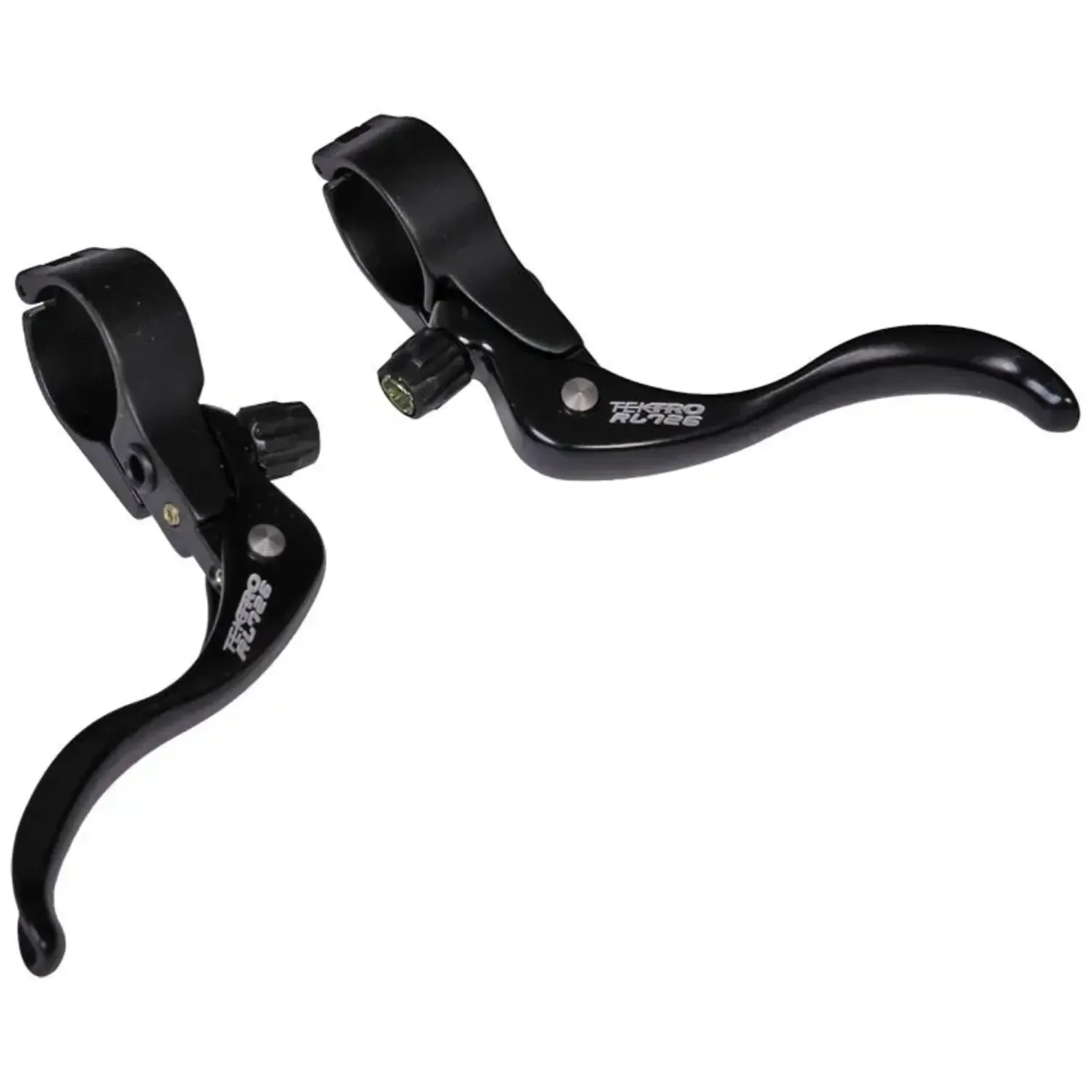 Tektro RL720 Cross Levers - 24mm Clamp Diameter, Pair, Gloss Black