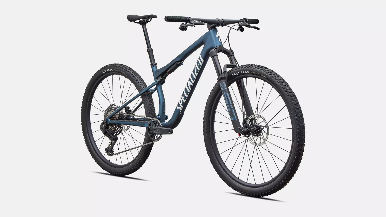 Specialized Epic 9 Comp, Color: Satin Cast Blue Metallic / White, Size: Large