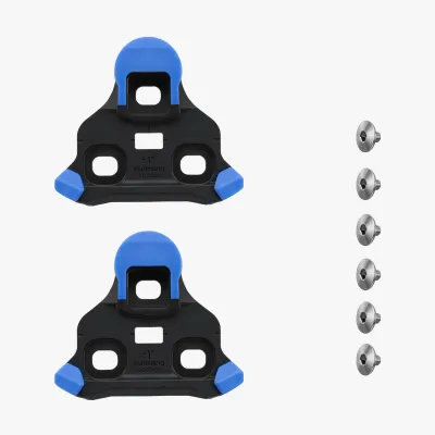 SHIMANO CL-SL120 SPD-SLR Cleat Set, 2 Degree Float Performance SPD-SLR Cleat with Narrow Float