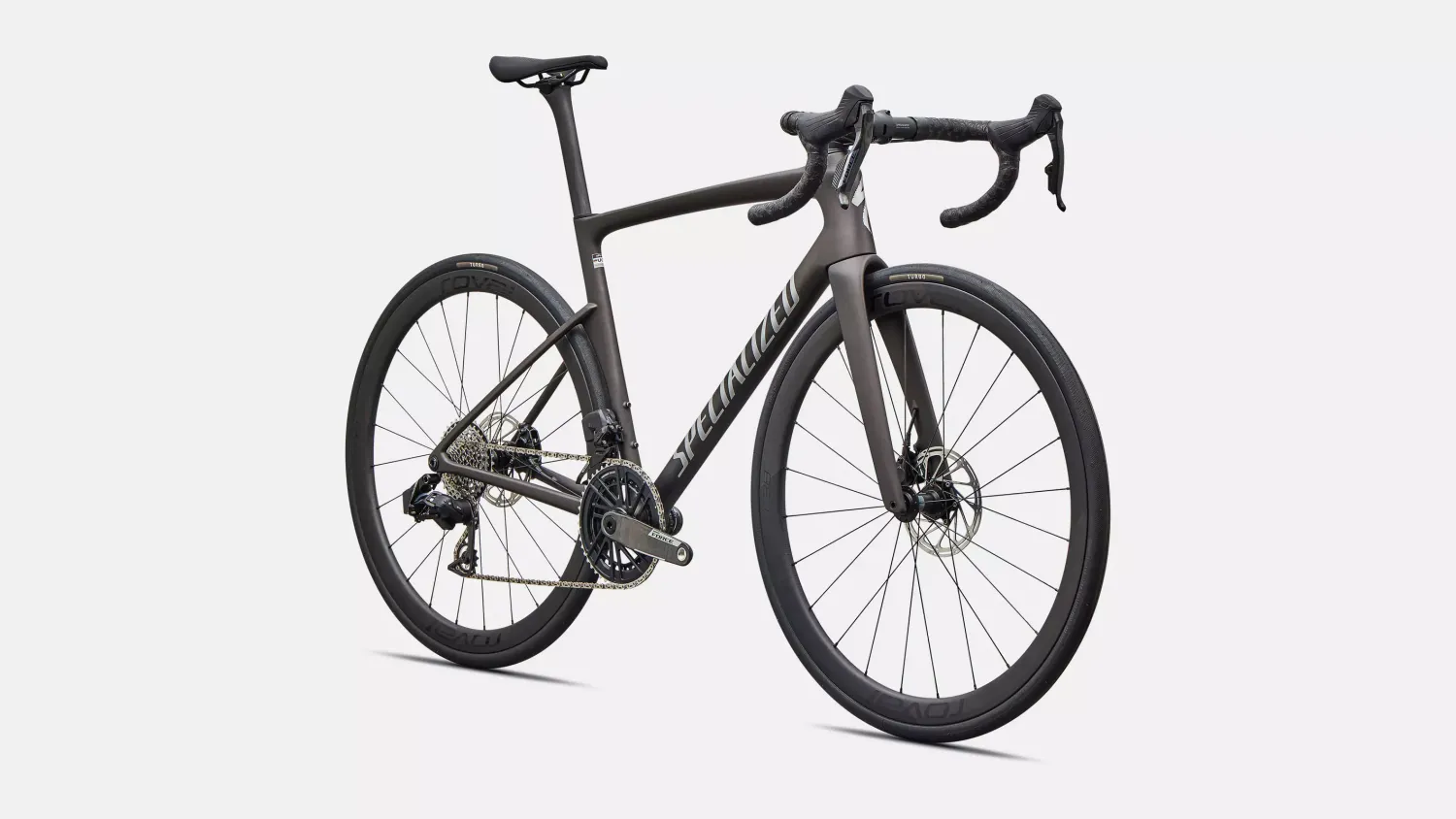 Specialized Tarmac SL9 Expert AXS, Color: Satin Warm Smoke Metallic / Silver Dust, Frame Size: 54