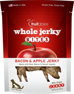 Fruitables Jerky Bites Bacon with Apple