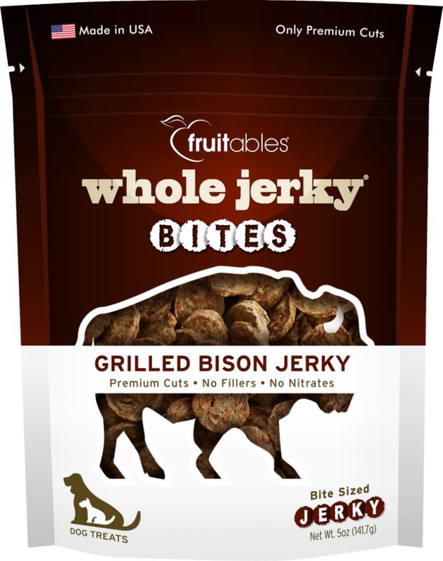 Fruitables Jerky Bites Grilled Bison