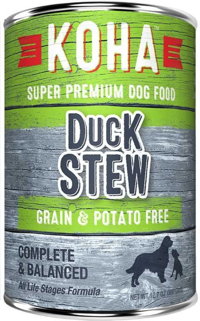 Koha Duck Stew for Dogs