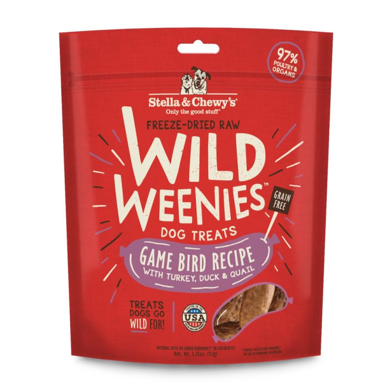 Stella &amp; Chewy Wild Weenies - Game Bird Recipe