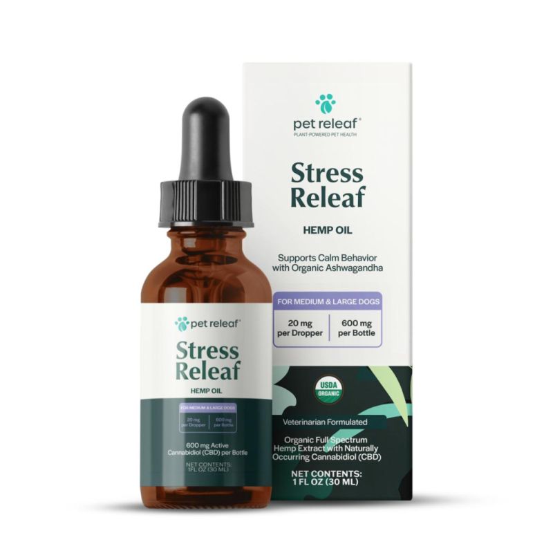 Pet Releaf - 600 - Stress Releaf - Hemp Oil Organic