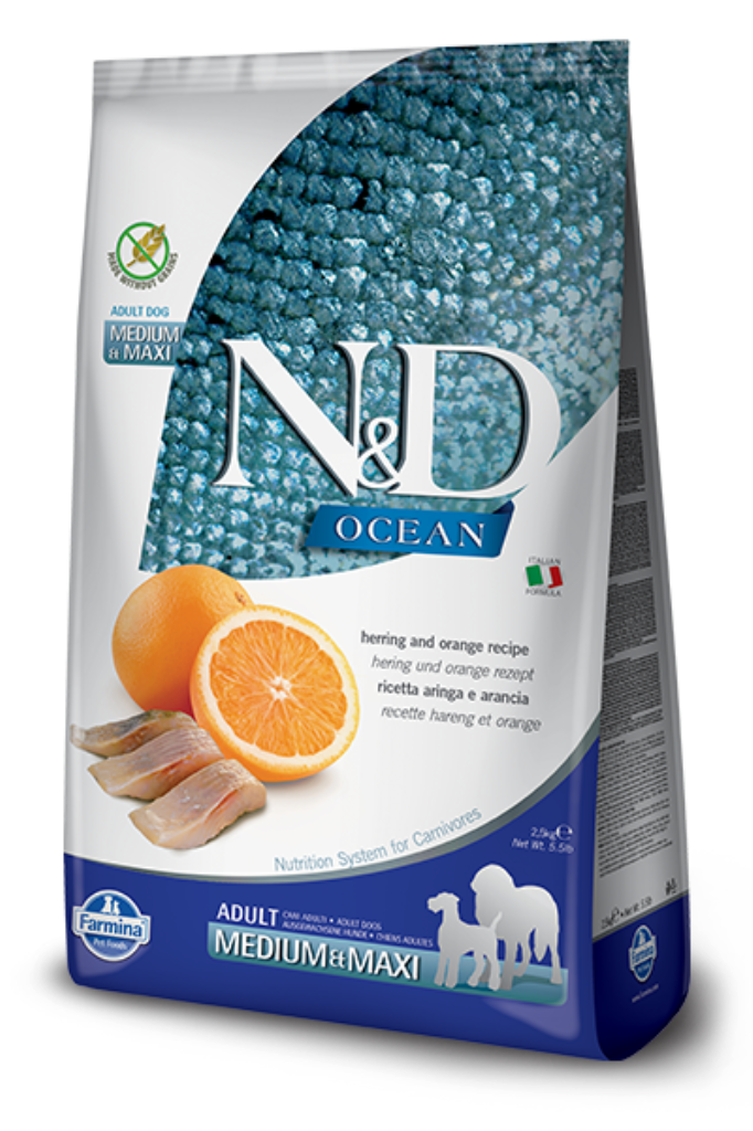 Farmina N&amp;D Ocean - Herring &amp; Orange