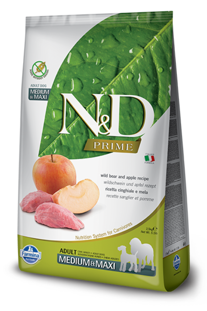 Farmina N&amp;D Prime - Boar &amp; Apple