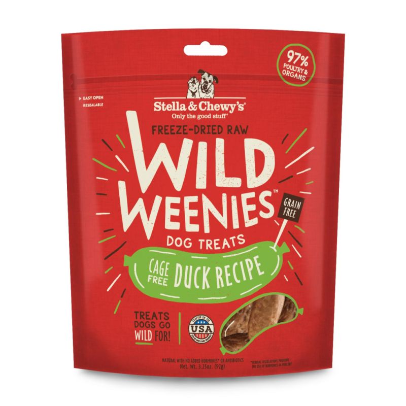 Stella &amp; Chewy Wild Weenies - Duck Meat Recipe